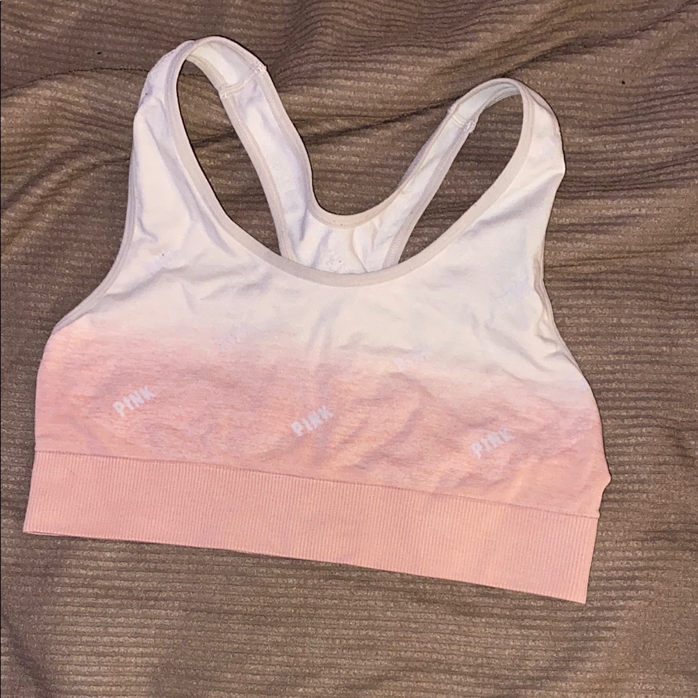 Pink Victoria's Secret Activewear Top